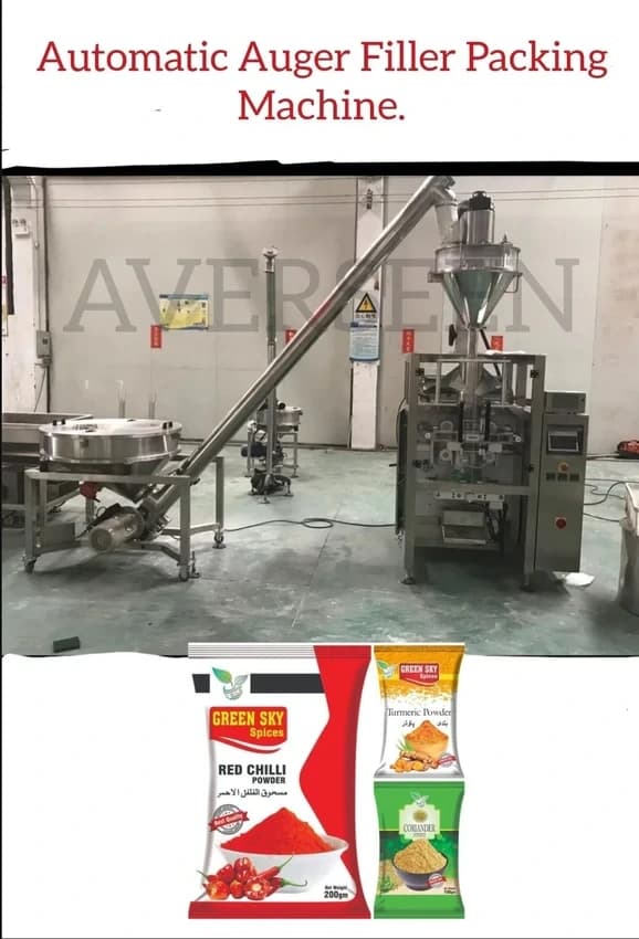 Automatic Auger Powder Packing Machine.