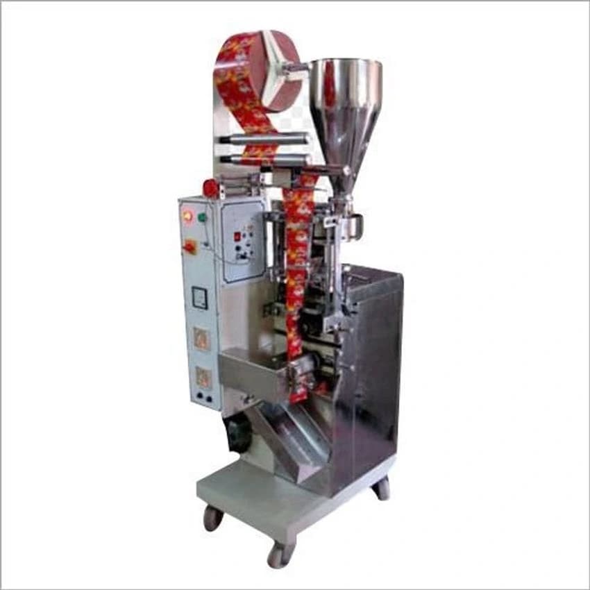 Stainless Steel Automatic Pouch Packing Machines, For Industrial, Capacity: 500 Pouctes/Hour
