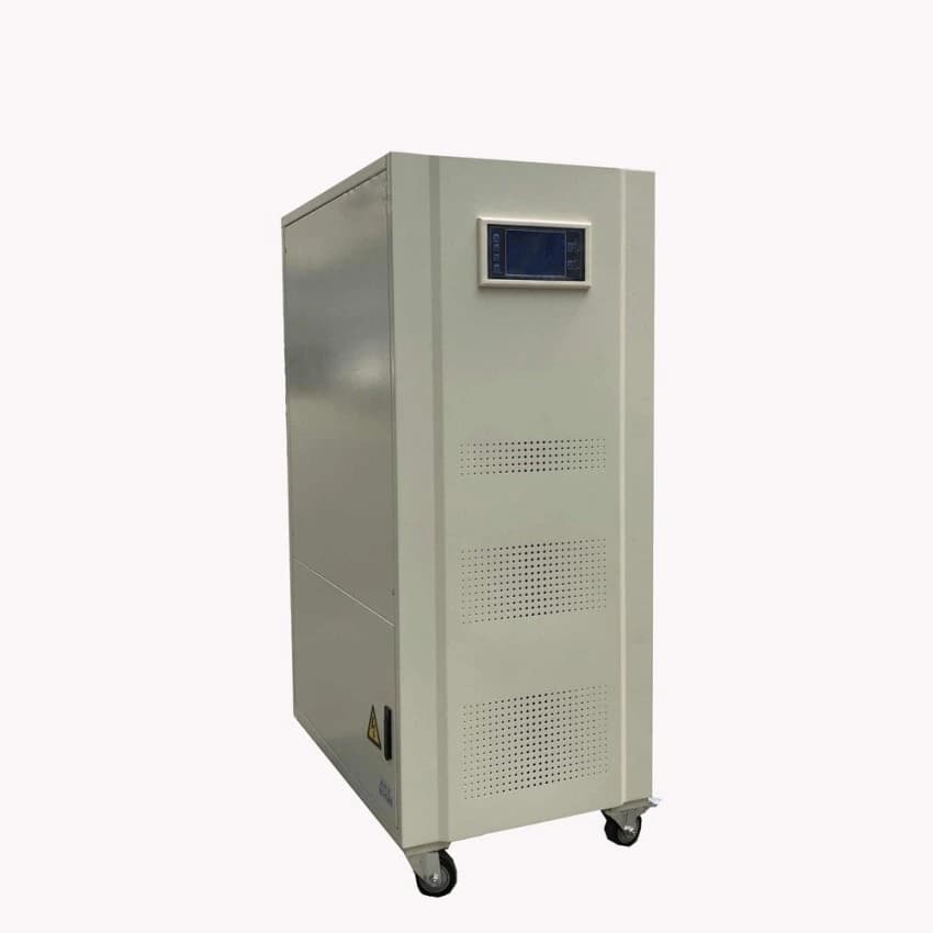 Automatic Mild Steel 200 KW Servo Stabilizer