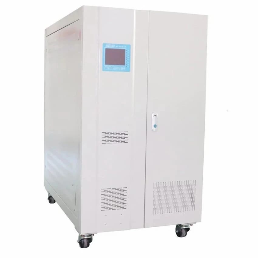 Automatic Mild Steel 160 KW Servo Stabilizer