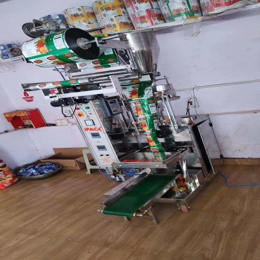 Paper Food Fully Automatic Packaging Machine, For Powder, Capacity: 500-1000 Pouch per hour