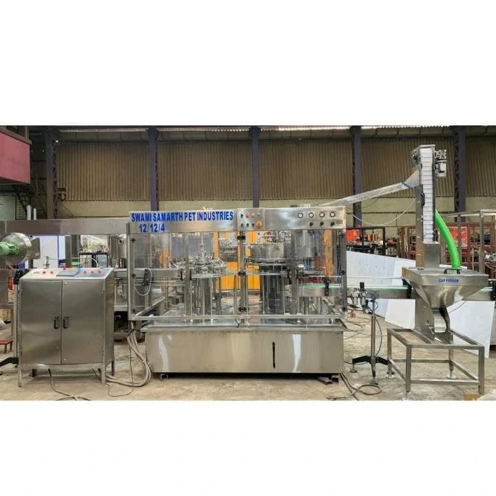24 - 200 BPM Water Rinsing, Filling and Capping Plant