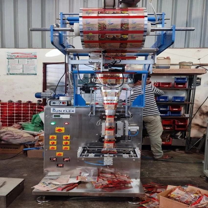 2HP Spices Packing Machine, For Food Processing Industry, Capacity: 1001- 2500 Pouch per hour