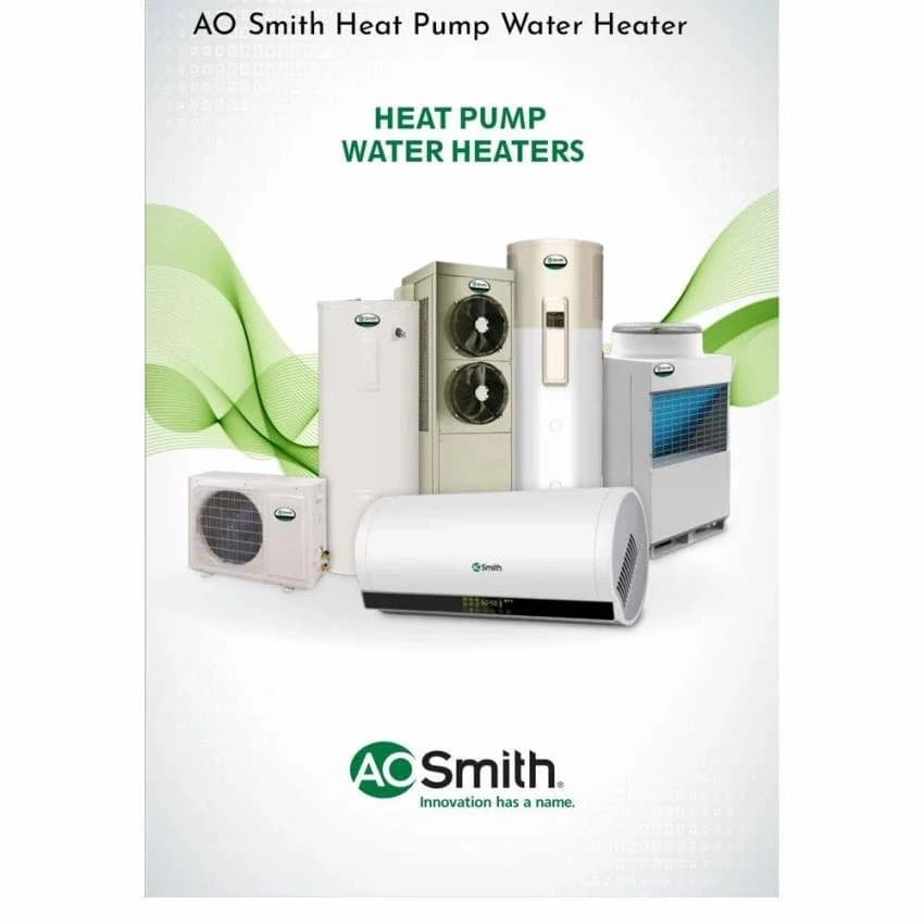 3 L 2000 W AO Smith Heat Pump Water Heater, 5 Star, Storage