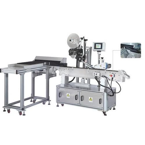 Stainless Steel Vial Sticker Labeling Machine