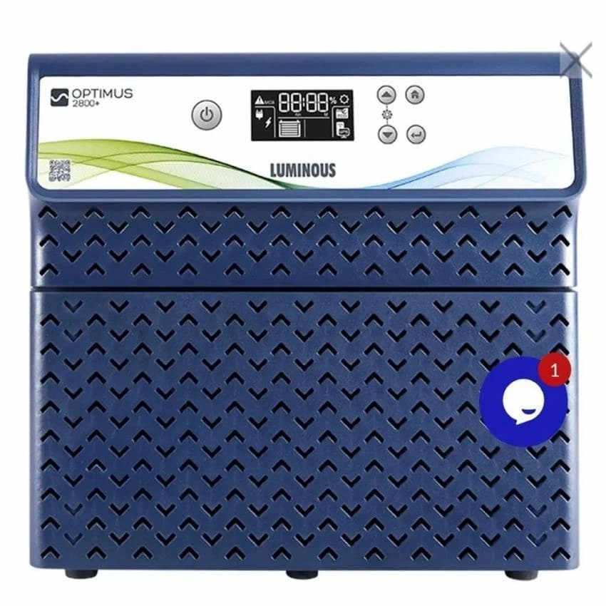 LED Mild Steel Luminous High Capacity UPS Inverter, 220