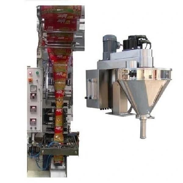 Pneumatic Pouch Packing Machine With Auger Filler