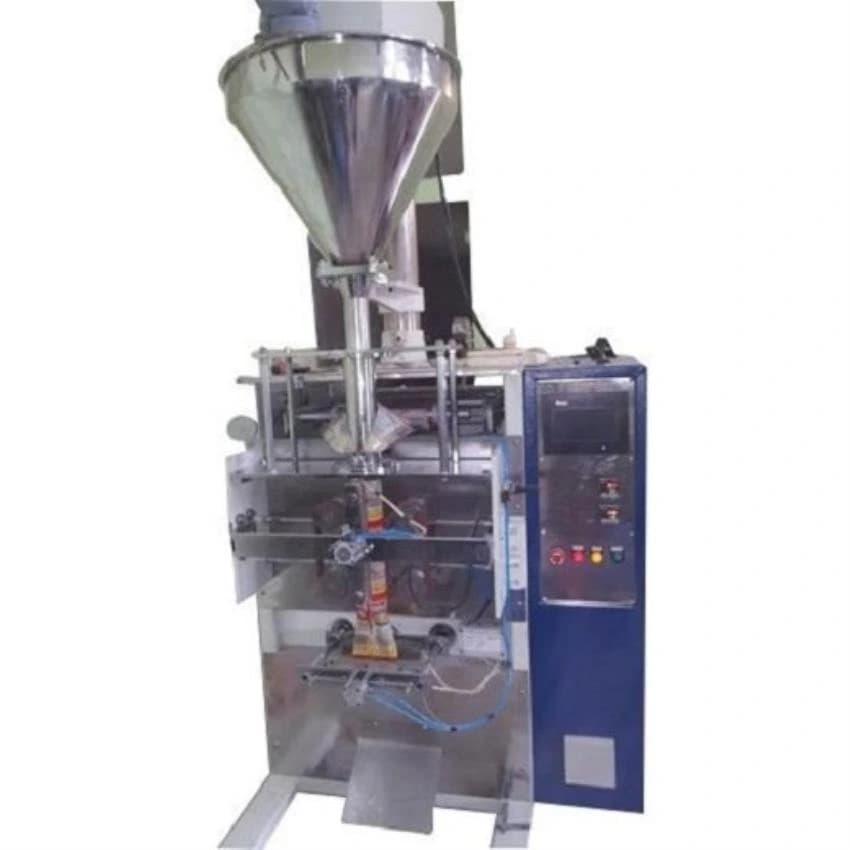 Electric Automatic Collar Type Pneumatic Pouch Packaging Machine, Compressor Air Required: 5 hp, Filling Range: Up To 500grm