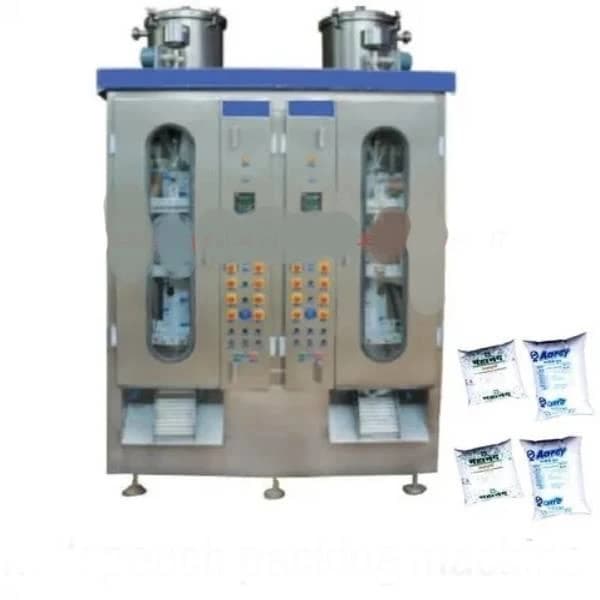 Double Head Edible Oil Pouch Machine