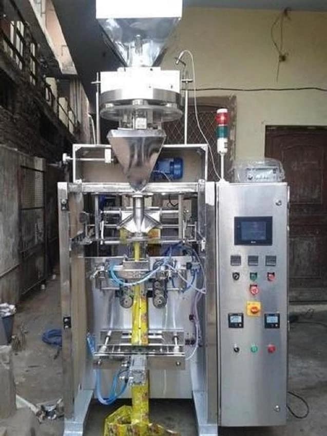 ZIA ENGINEERING Collar Type Pouch Packaging Machines, Compressor Air Required: 3 HP, Filling Range: 10gms To 1kg
