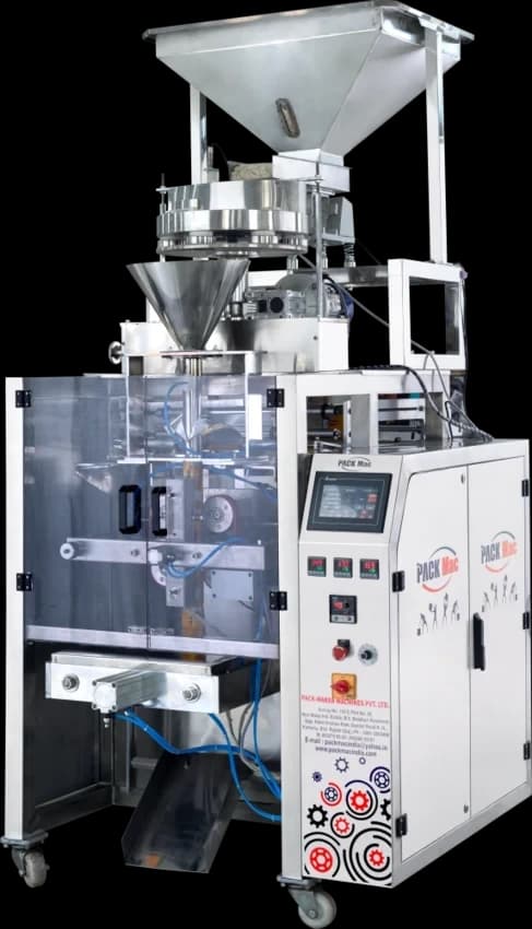 Cup Filler Collar Type Pouch Packing Machine
