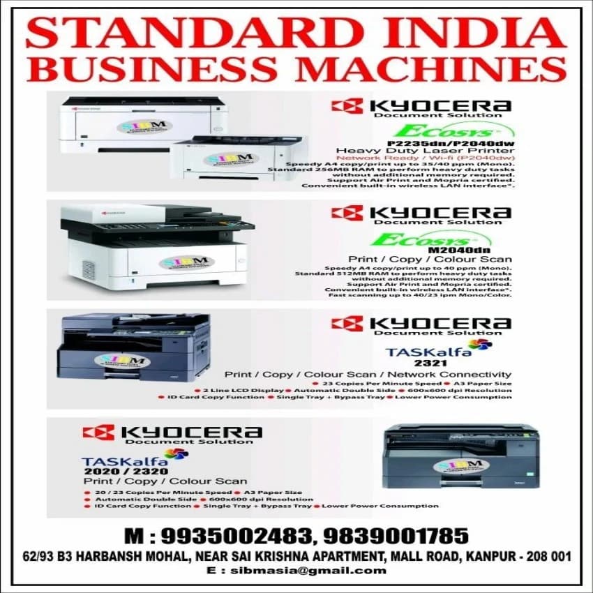 Kyocera Photocopy Machine Dealer