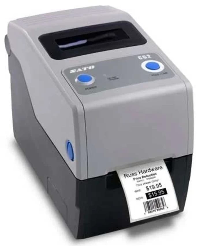 SATO Portable Barcode Printer