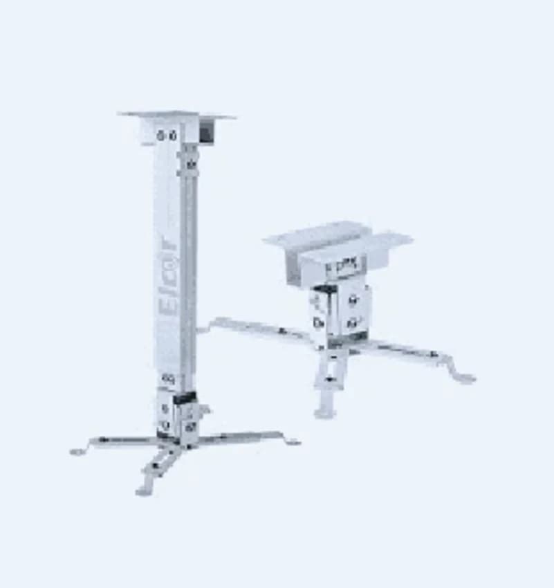 White Projector Ceiling Mount Kit, Max Loading Capacity: 10 to 20 kg, Arm Length: 20 to 40 cm