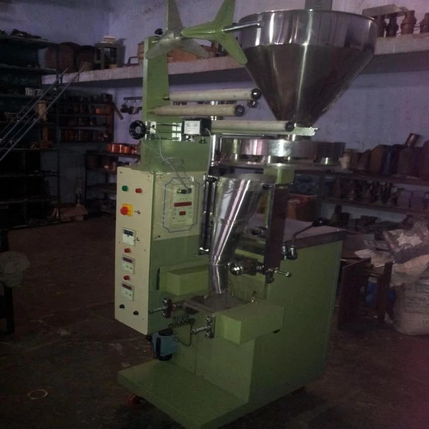 Cup Filler Plastic Sugar Pouch Packaging Machine, Machine Capacity: 10 To 250 Grams, 230 V Ac