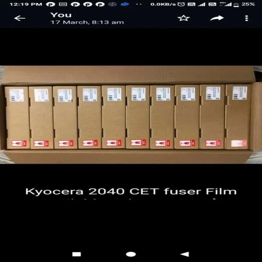 Kyocera Fuser Teflon