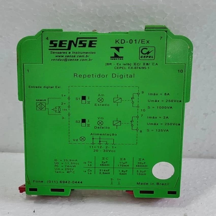 Sense Repetidor Digital Kd-01/ex Made in Brazil