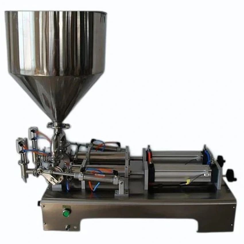 Stainless Steel Paste Filling Machine, Single Phase, Capacity: <1000 Piece/Hr