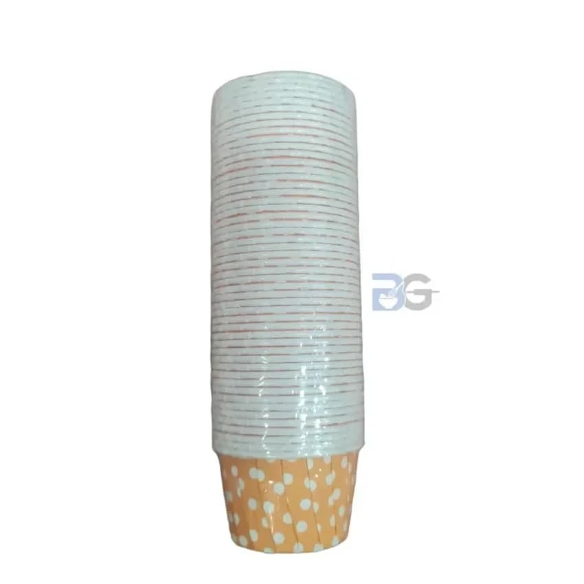 Paper Board Round Cup Cake Liner CURL CUPS 44X35 MM SHAGUN 51, For Bakery