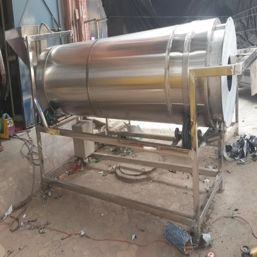 Corn Puff Snacks Rotary Roaster Machine