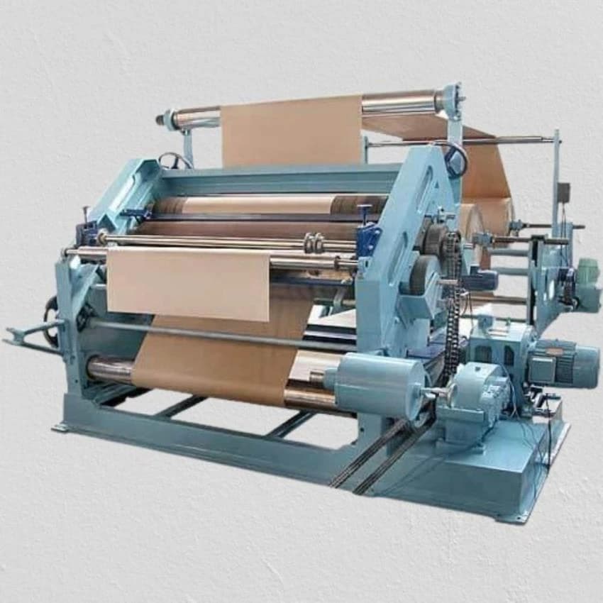 Semi-Automatic Old and New Corrugated Box Making Machine