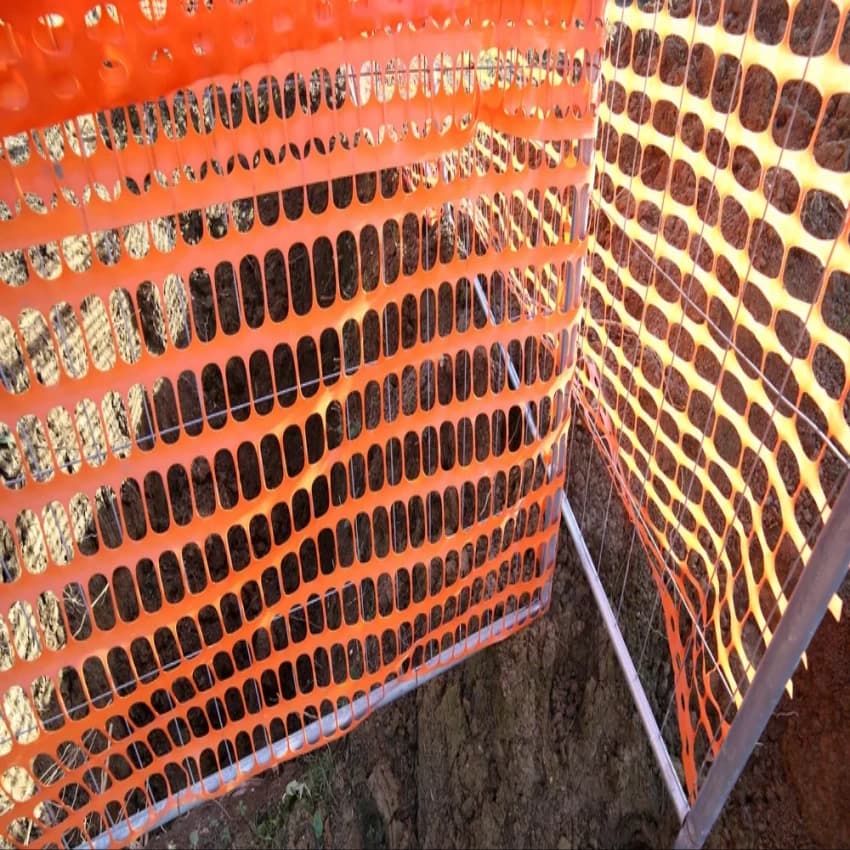Orange Barricading Net