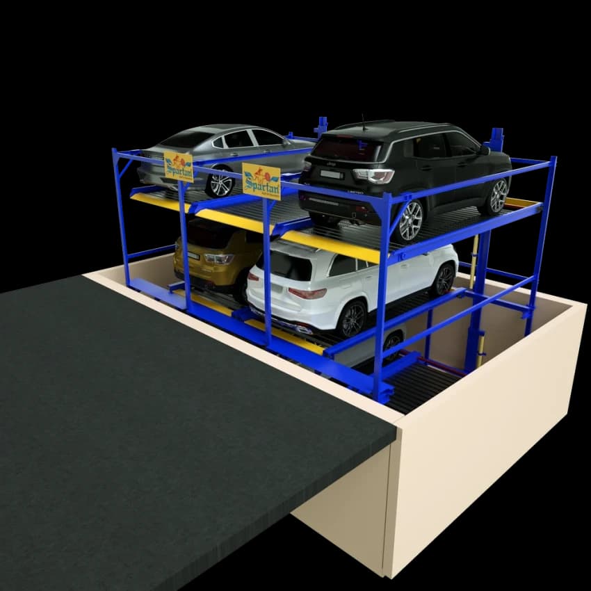 Independent - Electromechanical Puzzle Parking System, 8