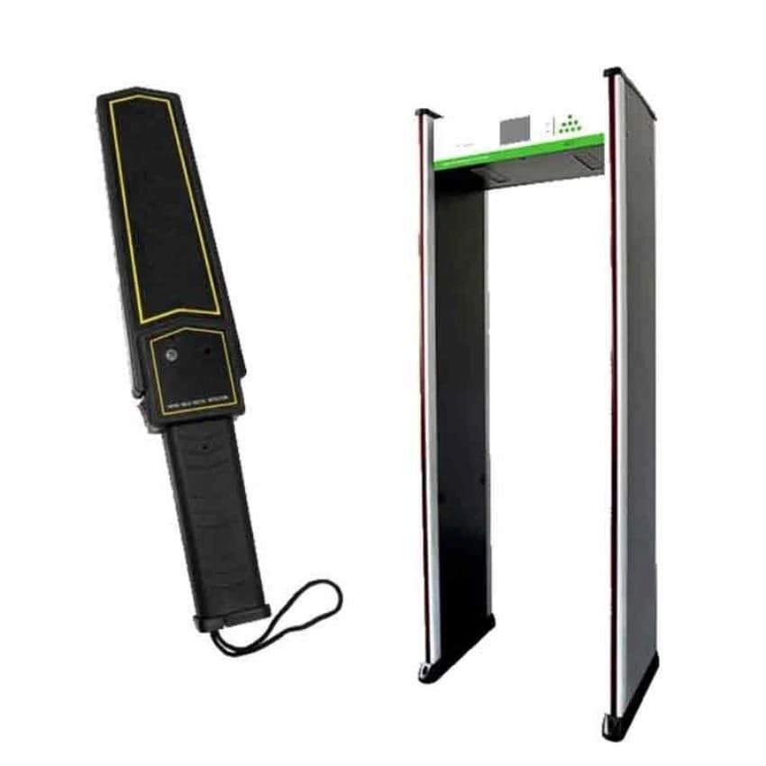 Iron Walk Through Metal Detector, For Mall, Range: 2 meter