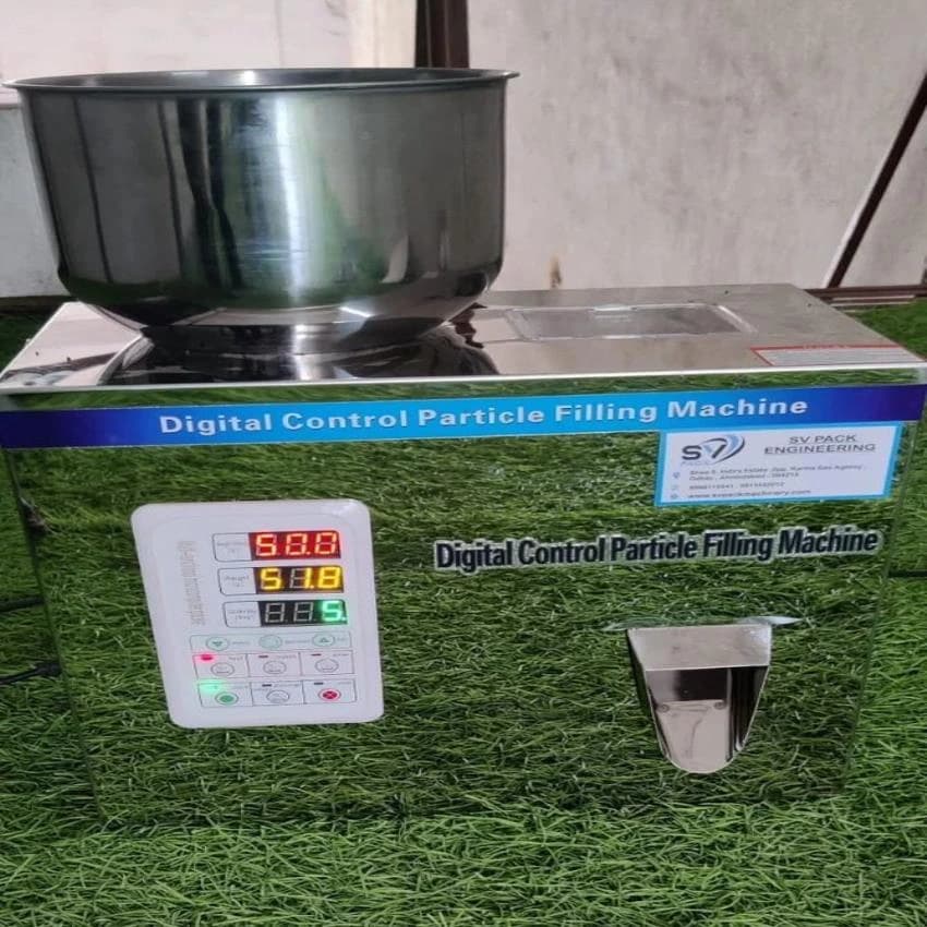 Granules Semi Automatic Weigh Filler, 220, Capacity: 15 packets/min