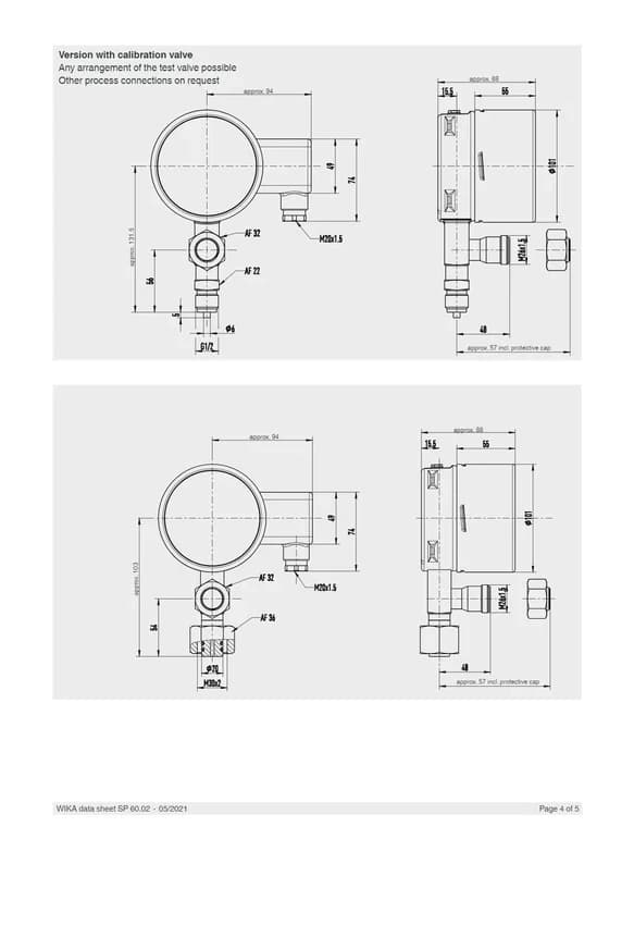 GAS DENSITY MONITOR WITH OPTIONAL CALIBRATION VALVE FOR RECALIBRATION MODEL GDM-100
