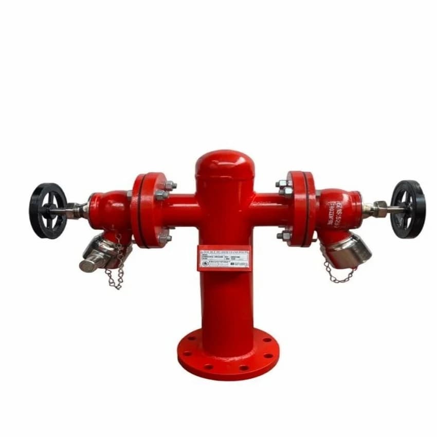 Double Headed Fire Hydrant Stand Post