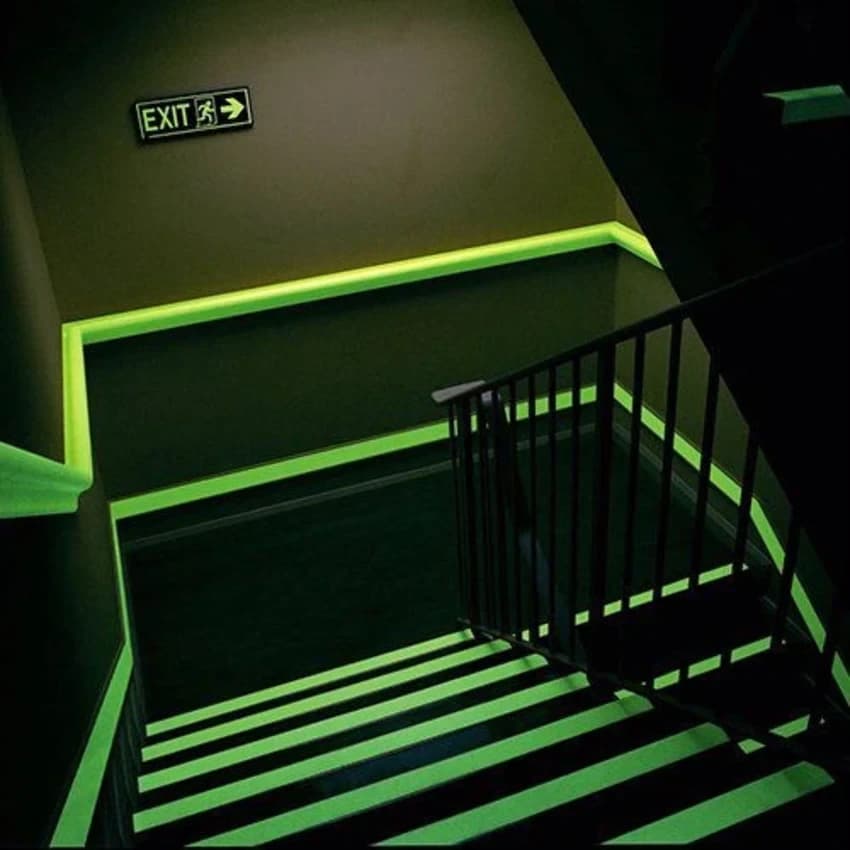 USC Green Glow In Dark Safety Reflective Tapes, Size: 2 inch