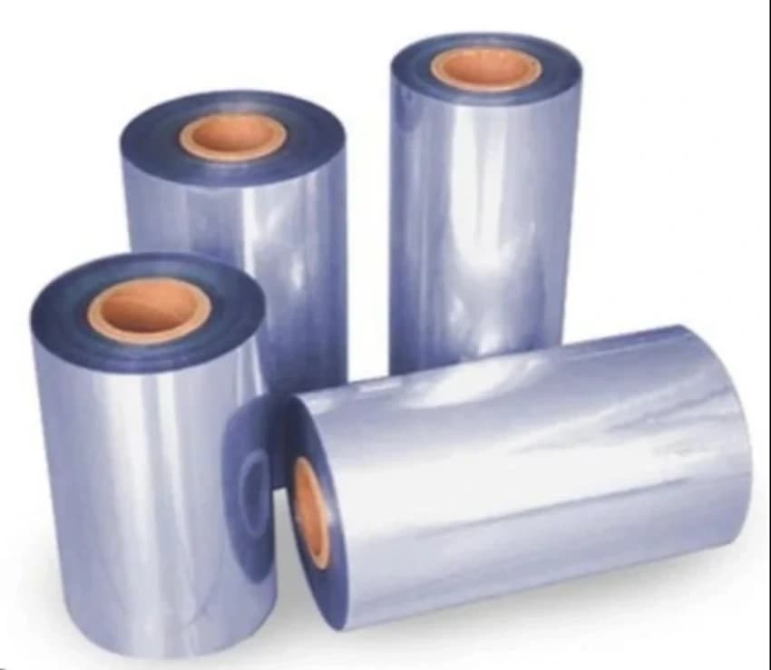 Plain Transparent PVC Shrink Rolls