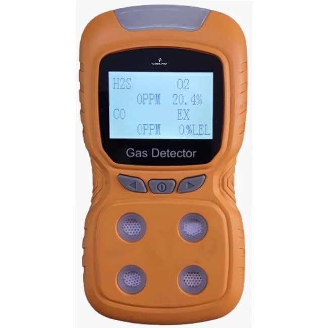 Multi Gas Detector With Rechargeable Battery