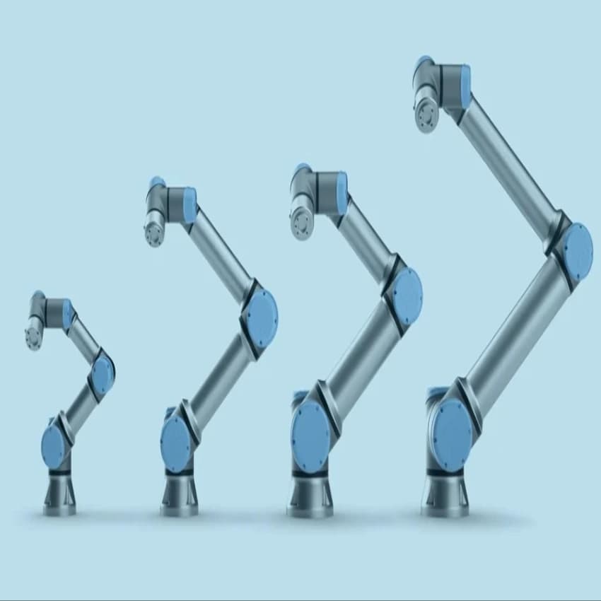 White 0.5 Kg Industrial Robotic Arm, Stepper