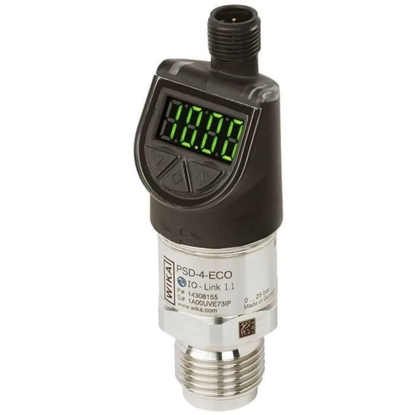 PRESSURE SWITCH WITH DISPLAY MODEL PSD-4-ECO, Output Signal: Pnp + Analog, 400 Bar