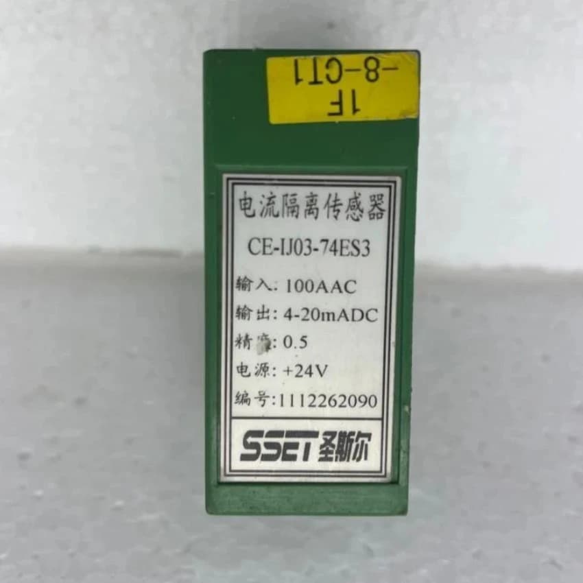 Sset Dc Voltage Transducer Part No Ce-ijo3-54gs4