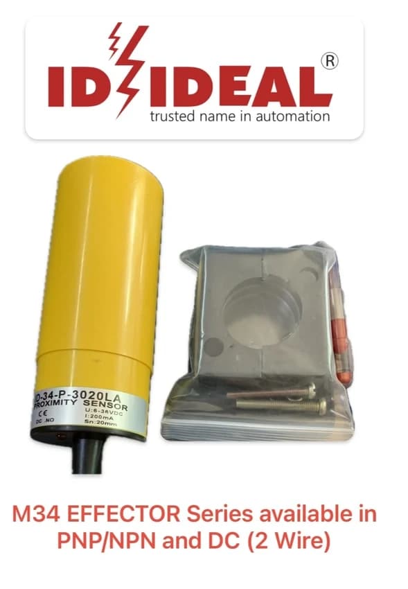 M34 Effector Series Inductive Sensor Without Threading