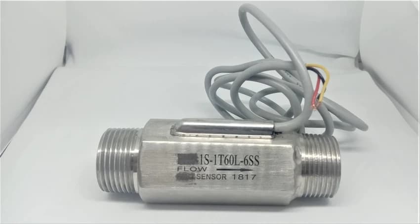 SS304 Turbine Water Flow Sensor (1/2 Inch, 0-20 LPM)