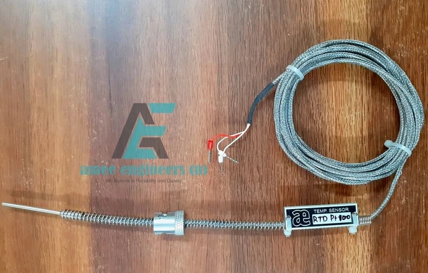 Pt100 Rtd Sensors, Class B, Temperature Range: -40 to 450 deg C