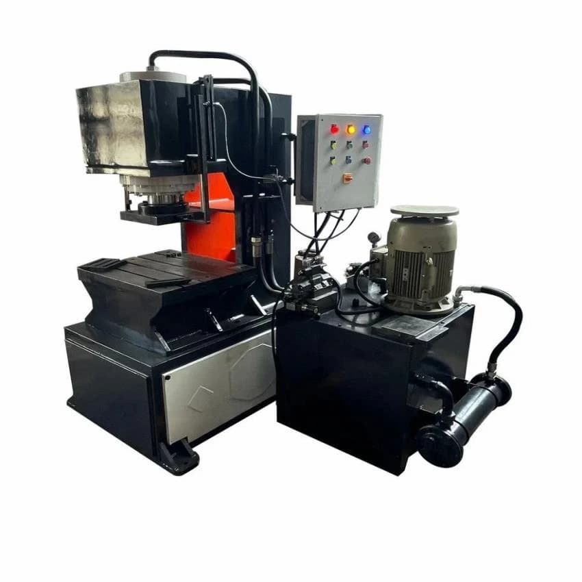 MS Hydraulic Stamping Press, Model Name/Number: YIHS100, Capacity: 100 Tons