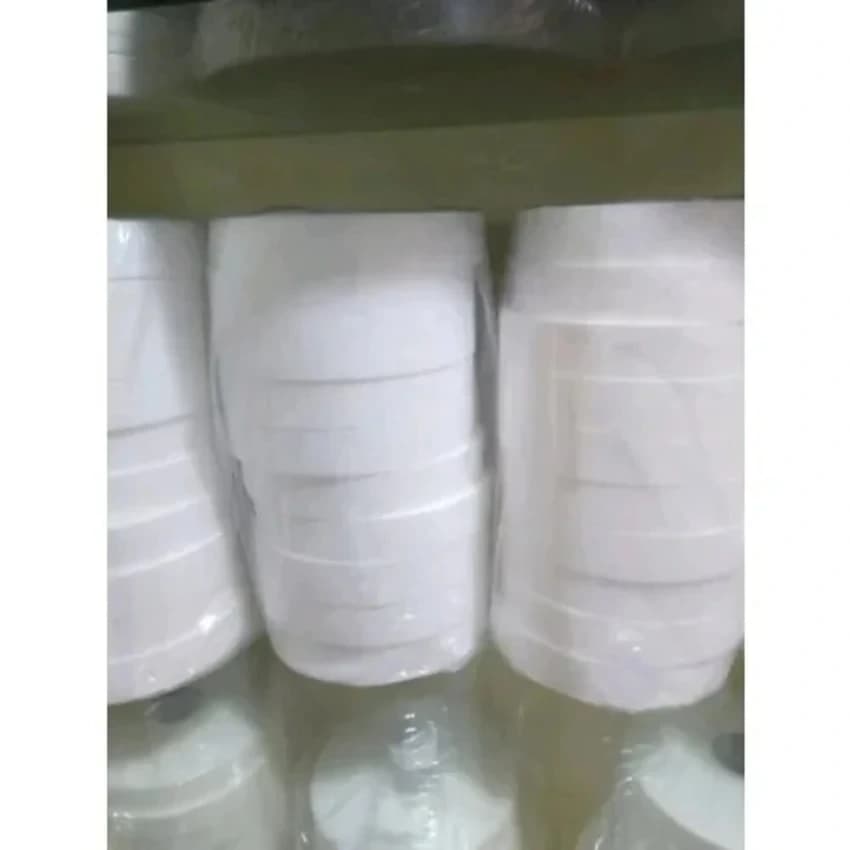White Polyester Label