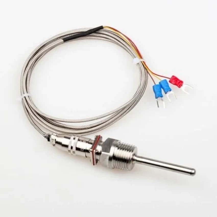 R Type Thermocouple Sensor SS304, 0 - 150 mm, Temperature Range: 0 to 1300 deg C