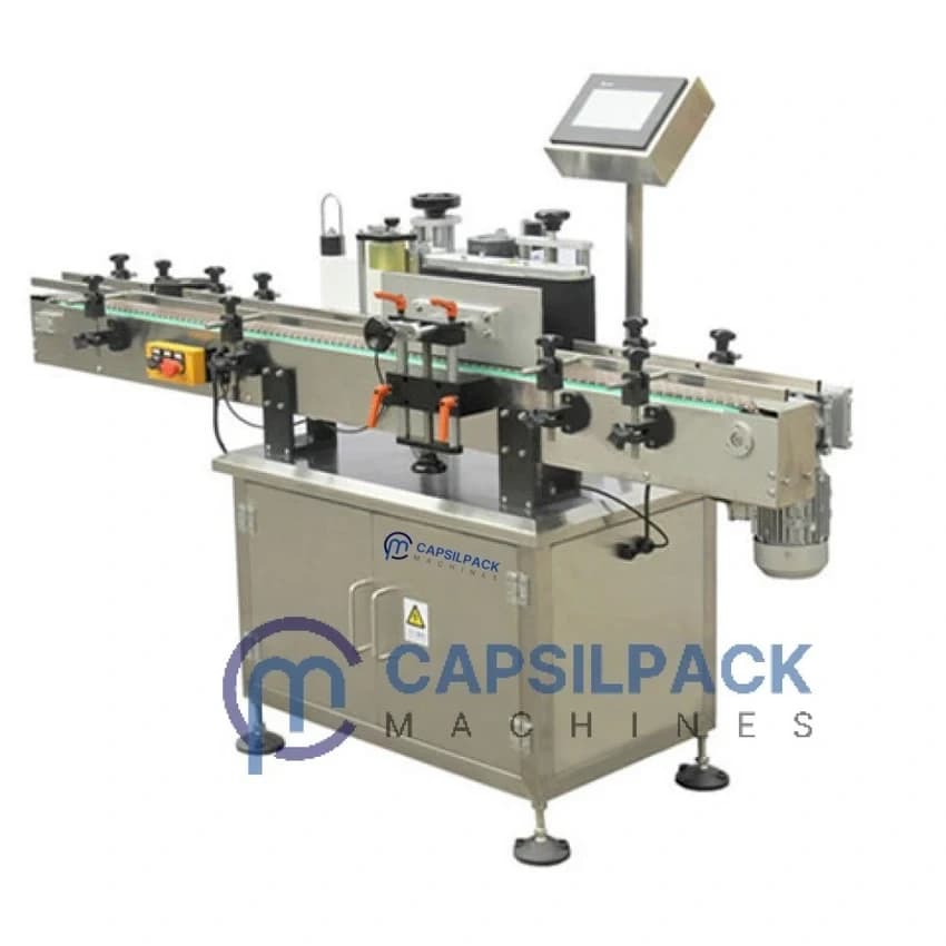 Round Vial Sticker Labeling Machine