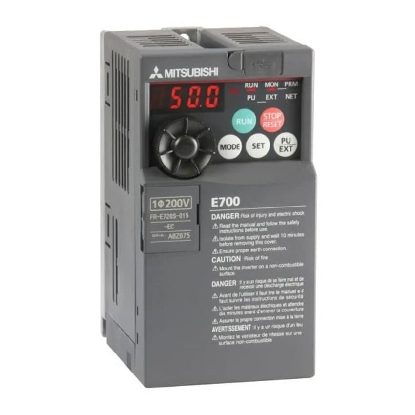 Mitsubishi FR-E700 Series VFD 0.2 kW
