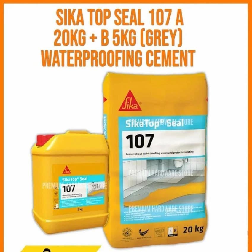 Waterproofing Coating Sikatop Seal 107, Packaging Size: 20kg, Liquid