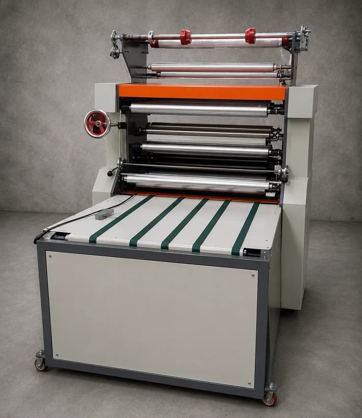 Semi- Automatic Dona Paper Lamination Machine