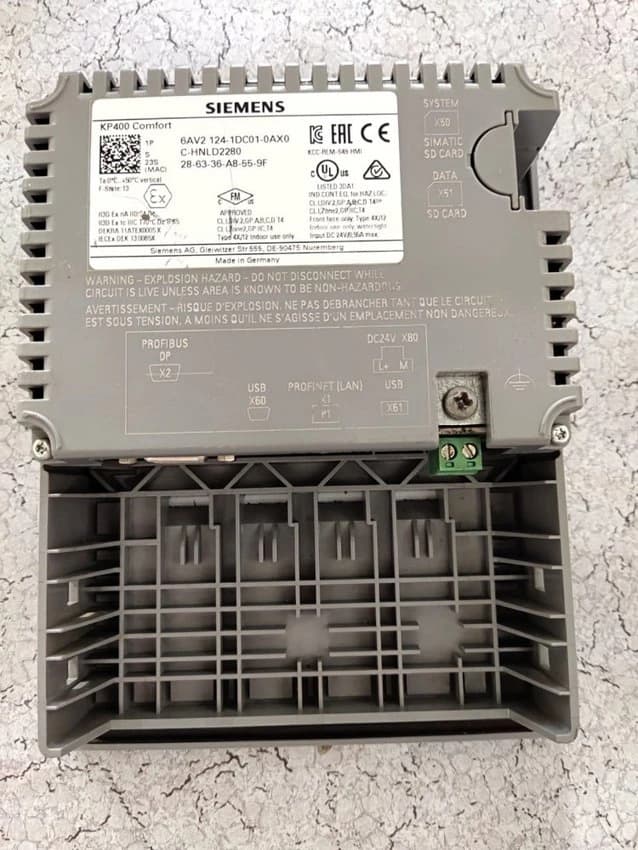 Honeywell Simens hmi 6Av2 124-1dc01-0ax0, Single Phase, 4 inch