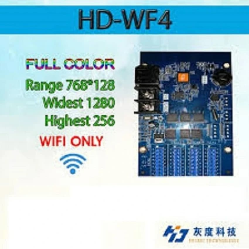 RGB HUIDU HD-WF4 FULL COLOR CONTROLLER, For LED MODULE, 5 V DC