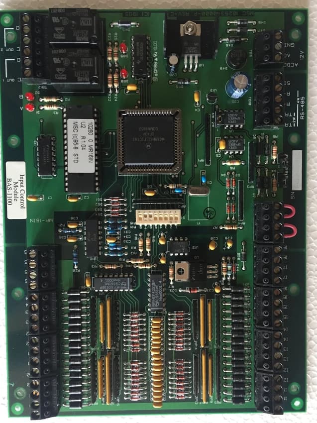 Armature Control DC Drive Chassis Mount Card (4-20mA Input, 10A/24VDC Output, Encoder Feedback)